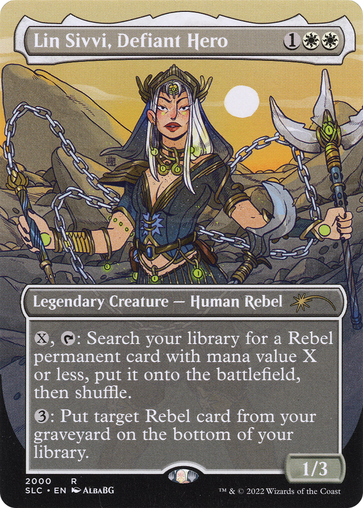 Lin Sivvi, Defiant Hero (2000) (Borderless)