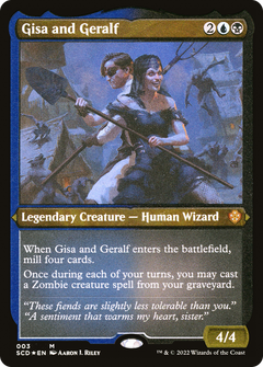 Gisa and Geralf - Foil Etched