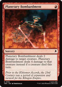 Planetary Bombardment (TRK) - Foil