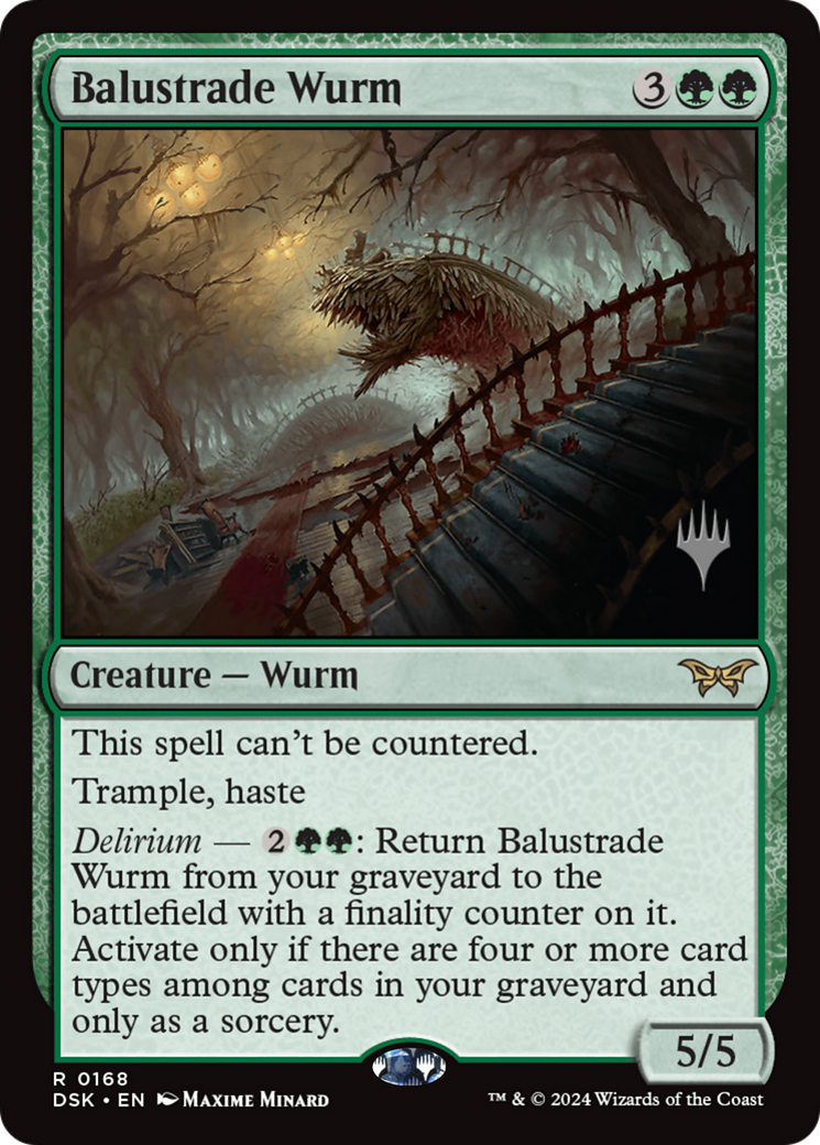 Balustrade Wurm (0168) (Promo Pack) - Foil