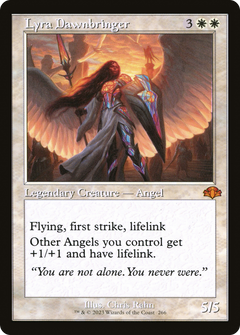 Lyra Dawnbringer (266) (Retro Frame) - Foil