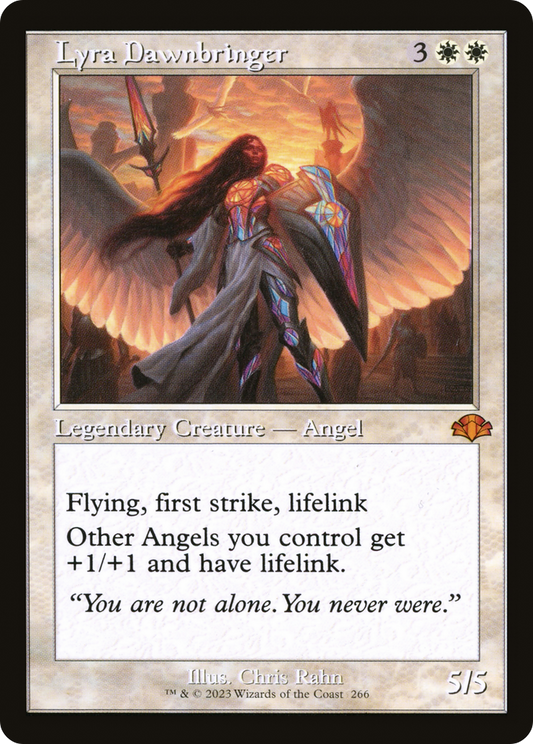 Lyra Dawnbringer (266) (Retro Frame)