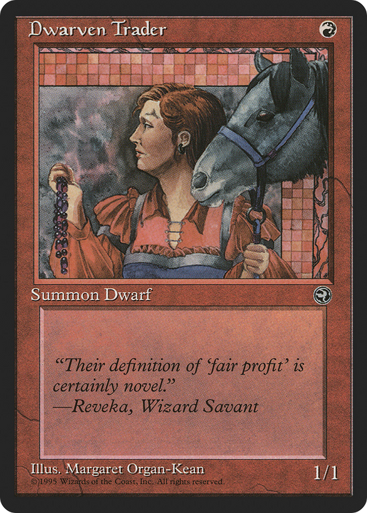 Dwarven Trader (Person with Horse)