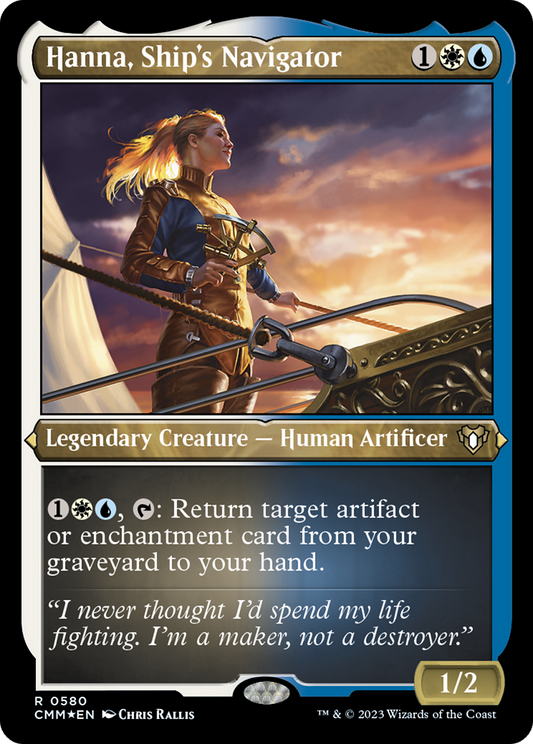 Hanna, Ship's Navigator (0580) - Foil Etched