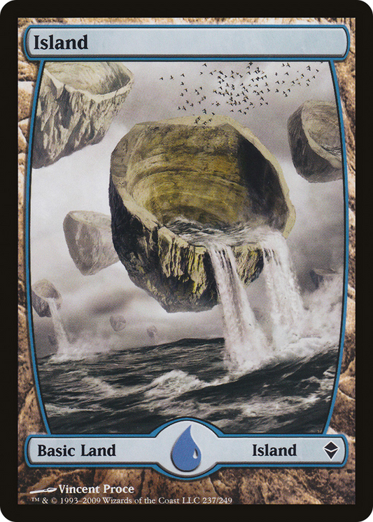 Island (237) (Full Art) - Foil