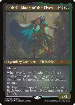 Lathril, Blade of the Elves (002) - Foil Etched
