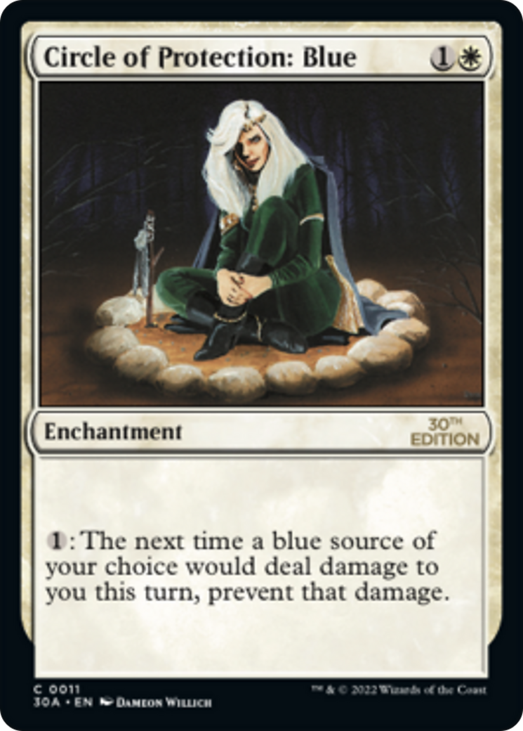 Circle of Protection: Blue (Modern Frame)