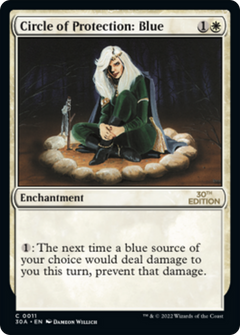 Circle of Protection: Blue (Modern Frame)