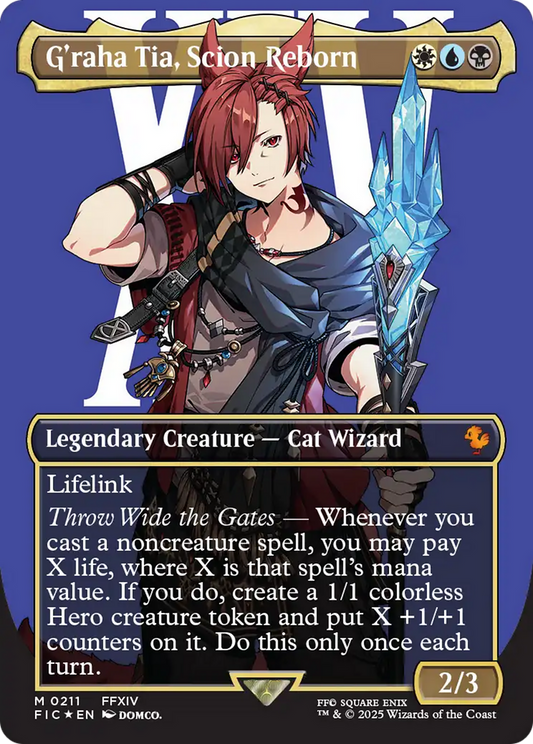 G'raha Tia, Scion Reborn (0211) (Borderless) - Surge Foil