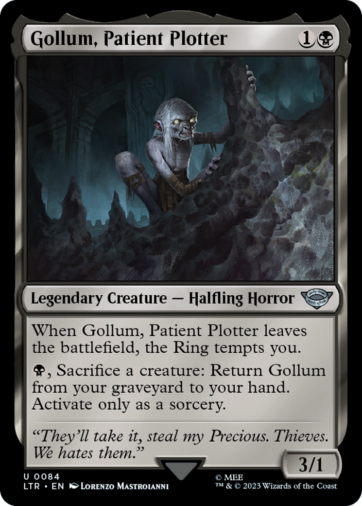 Gollum, Patient Plotter - Foil