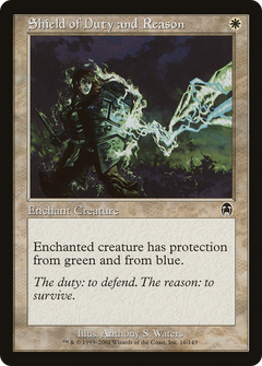 Shield of Duty and Reason - Foil