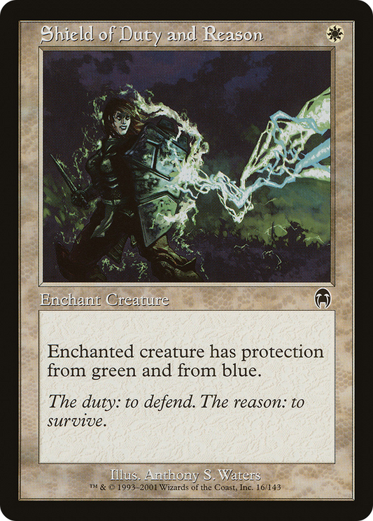 Shield of Duty and Reason - Foil