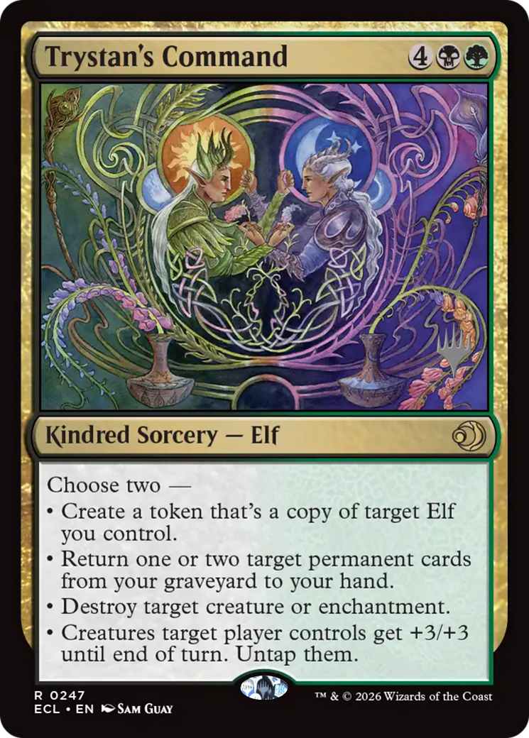 Trystan's Command (0247) (Promo Pack) (PECL) - Foil