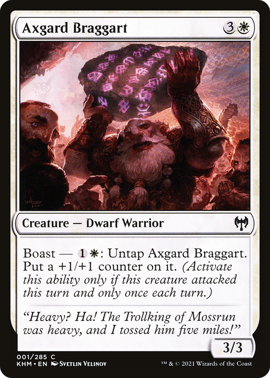 Axgard Braggart - Foil
