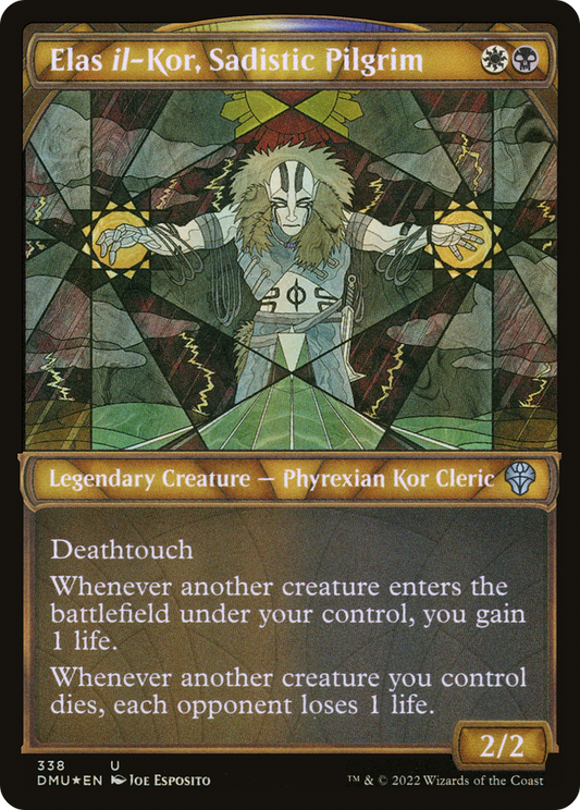 Elas il-Kor, Sadistic Pilgrim (338) (Showcase) - Textured Foil