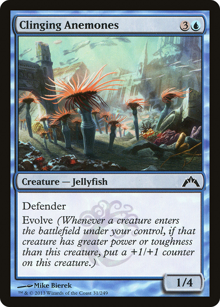 Clinging Anemones - Foil