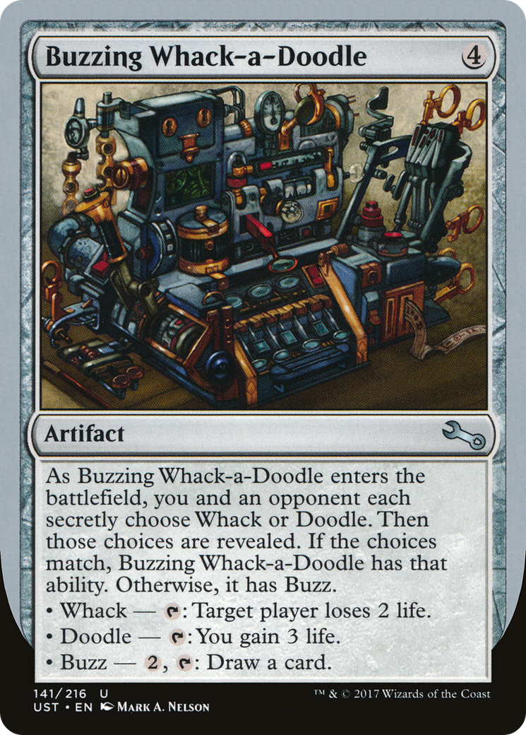 Buzzing Whack-a-Doodle - Foil
