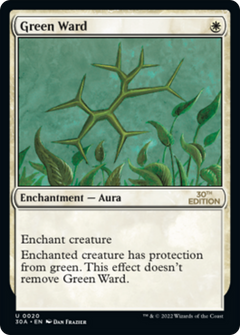 Green Ward (Modern Frame)