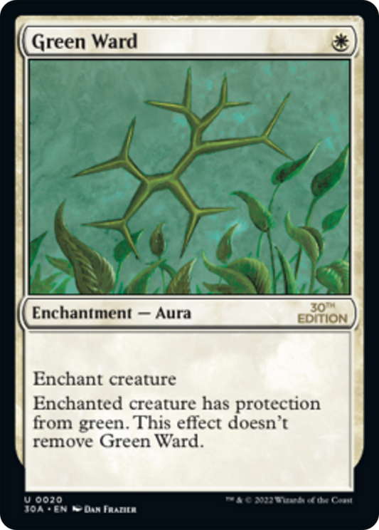 Green Ward (Modern Frame)