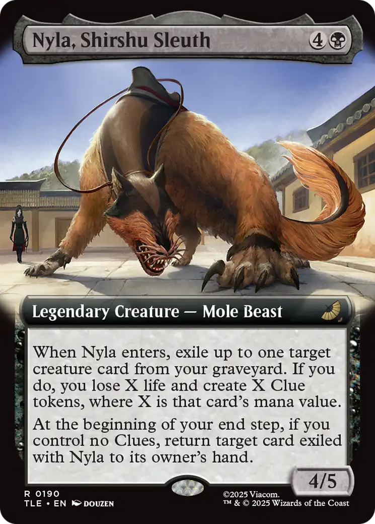 Nyla, Shirshu Sleuth (0190) (Extended Art) - Foil tle