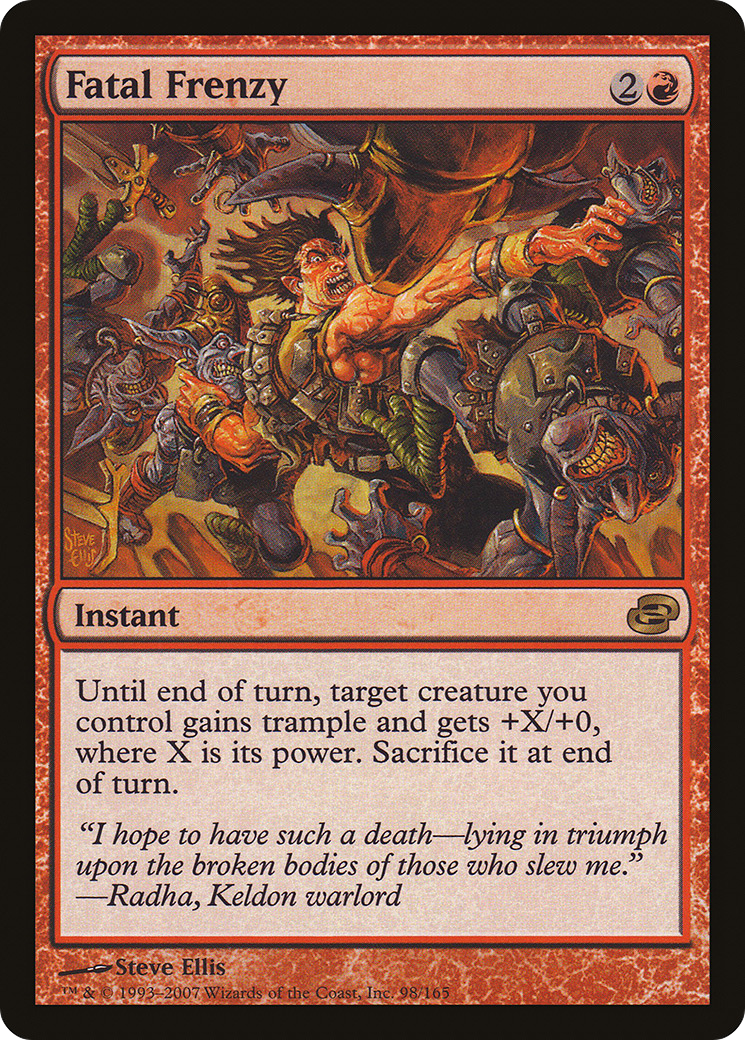 Fatal Frenzy - Foil
