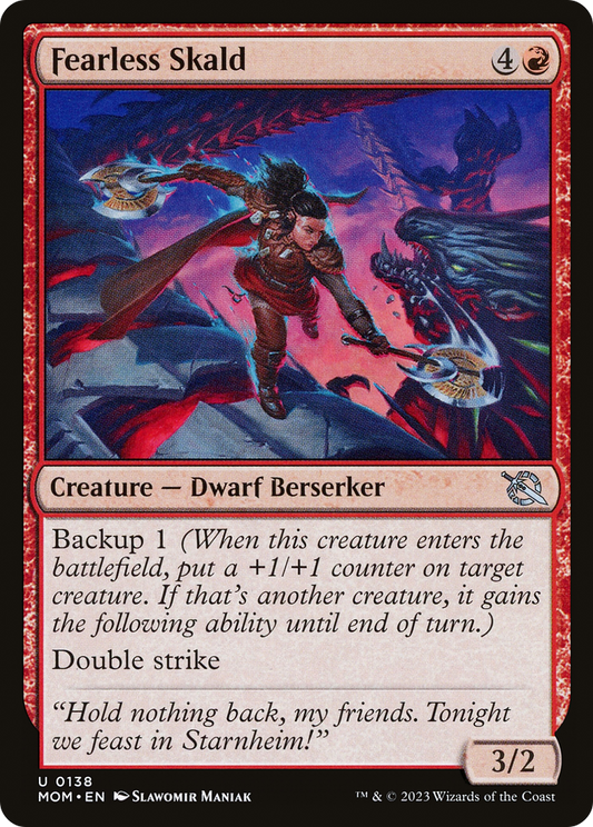 Fearless Skald - Foil