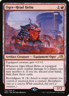 Ogre-Head Helm (155) (Promo Pack) - Foil