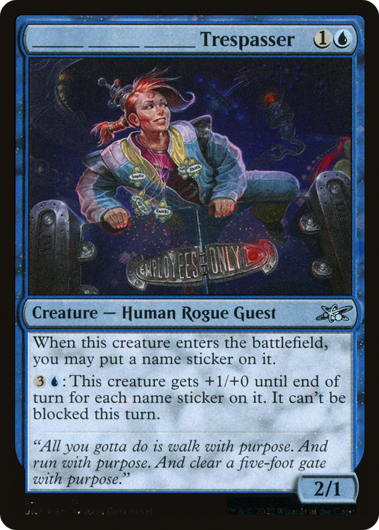 _____ _____ _____ Trespasser (347) - Galaxy Foil