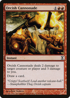 Orcish Cannonade - Foil