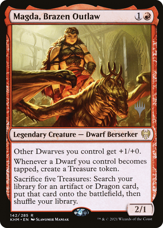 Magda, Brazen Outlaw (142) (Promo Pack) - Foil