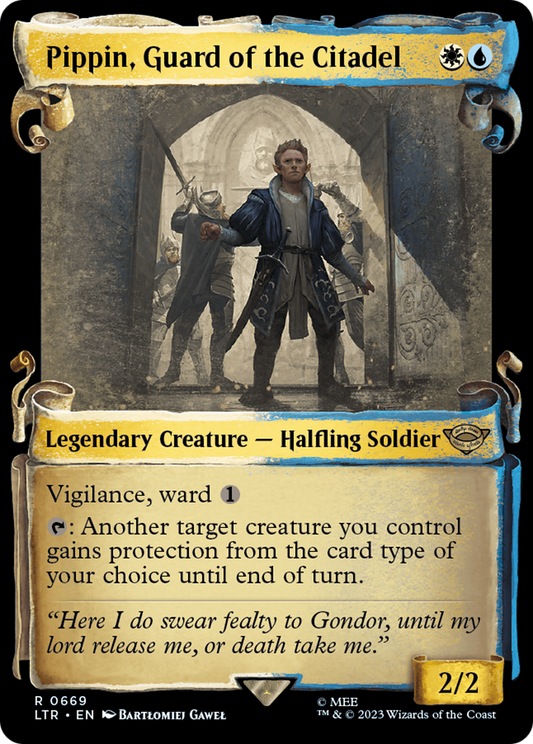Pippin, Guard of the Citadel (0669) (Showcase) - Silver Foil