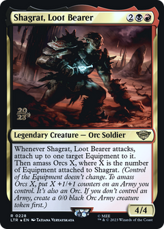 Shagrat, Loot Bearer (0228) (Prerelease) - Foil