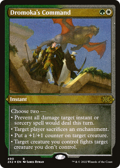 Dromoka's Command - Foil Etched