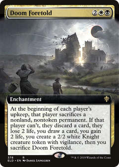 Doom Foretold (378) (Extended Art) - Foil