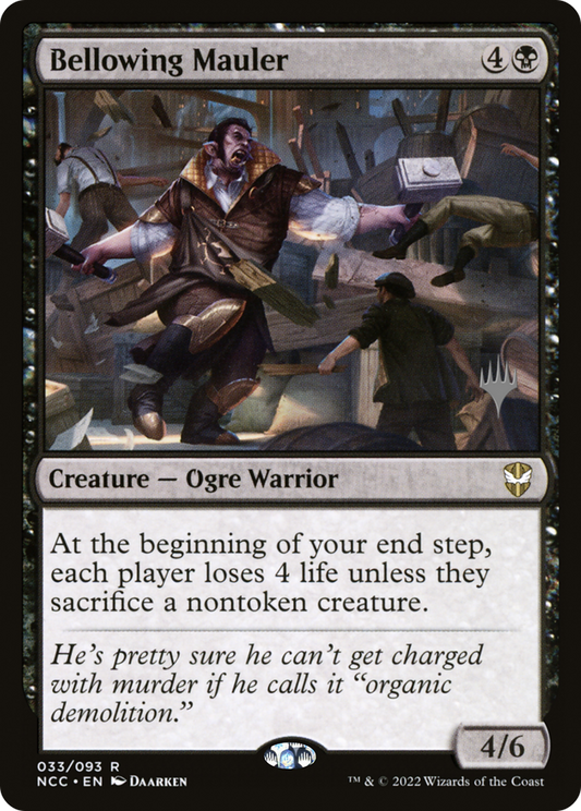 Bellowing Mauler (033) (Promo Pack) - Foil