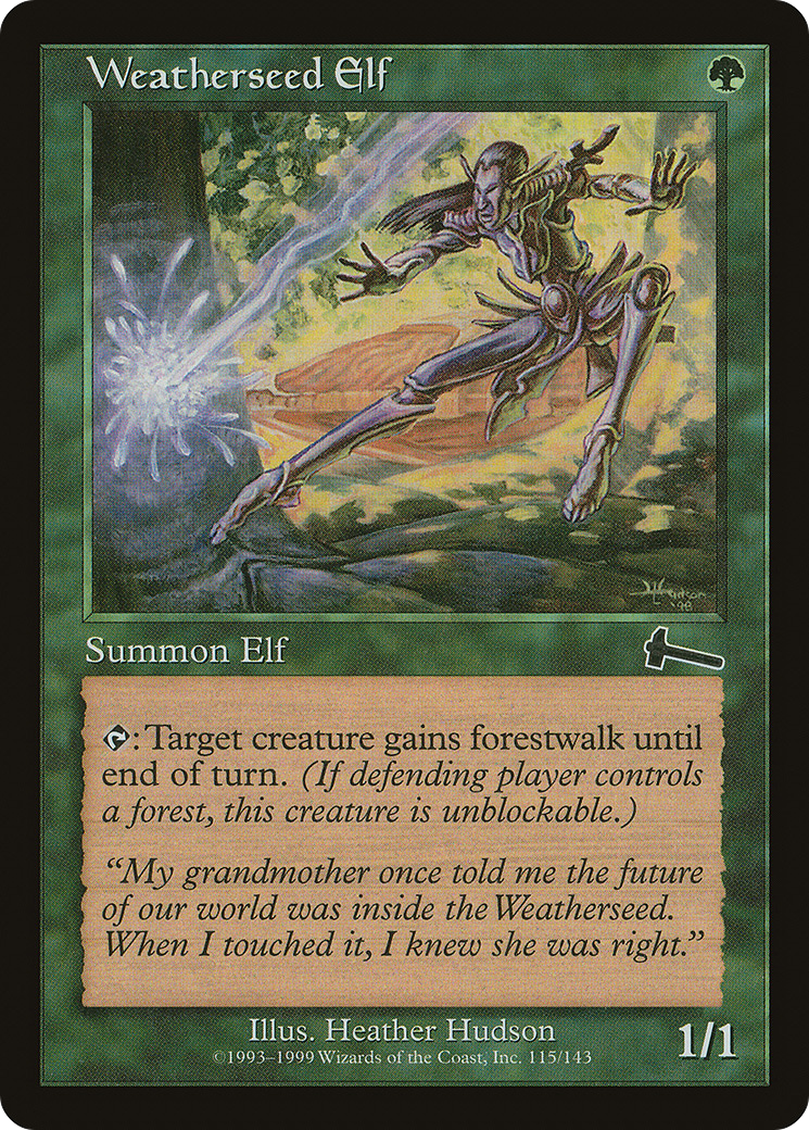 Weatherseed Elf - Foil