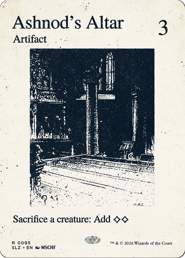 Ashnod's Altar (0095) (Showcase) (SLZ)