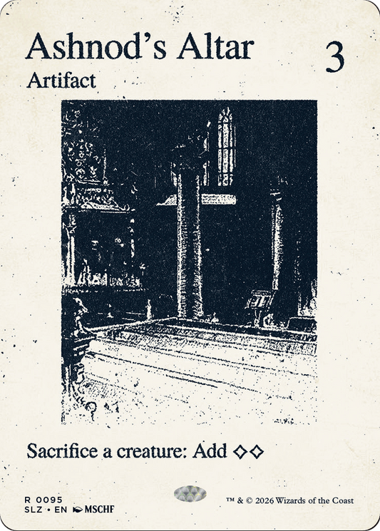 Ashnod's Altar (0095) (Showcase) (SLZ)