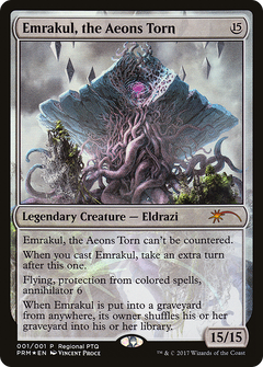 Emrakul, the Aeons Torn (001) (Regional PTQ) - Foil