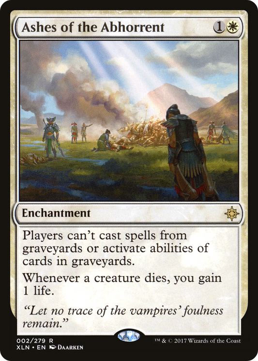 Ashes of the Abhorrent - Foil