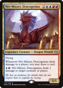 Niv-Mizzet, Dracogenius - Foil