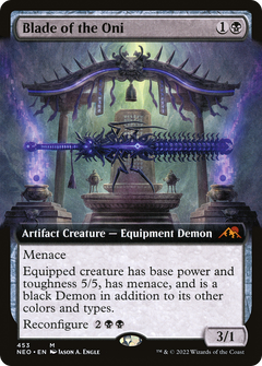 Blade of the Oni (453) (Extended Art) - Foil