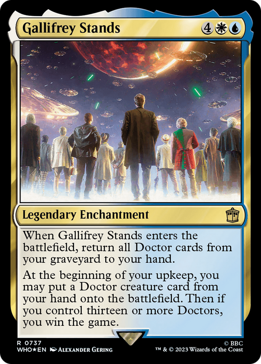 Gallifrey Stands (0737) - Surge Foil