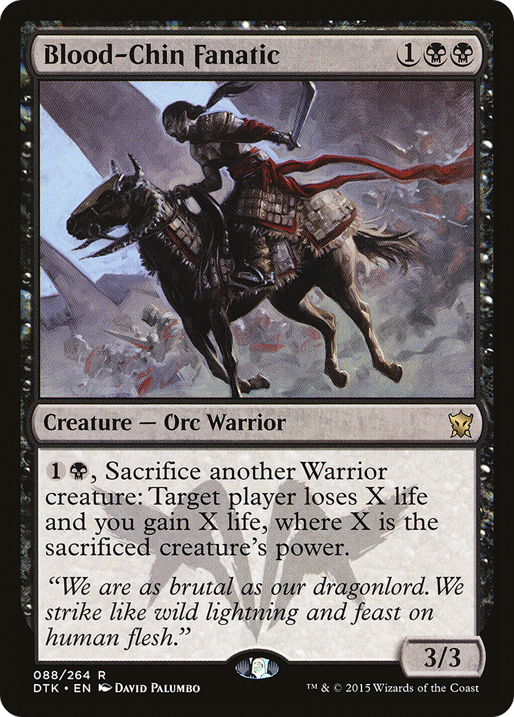 Blood-Chin Fanatic - Foil