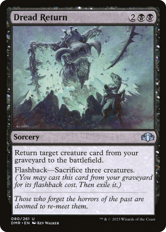 Dread Return - Foil