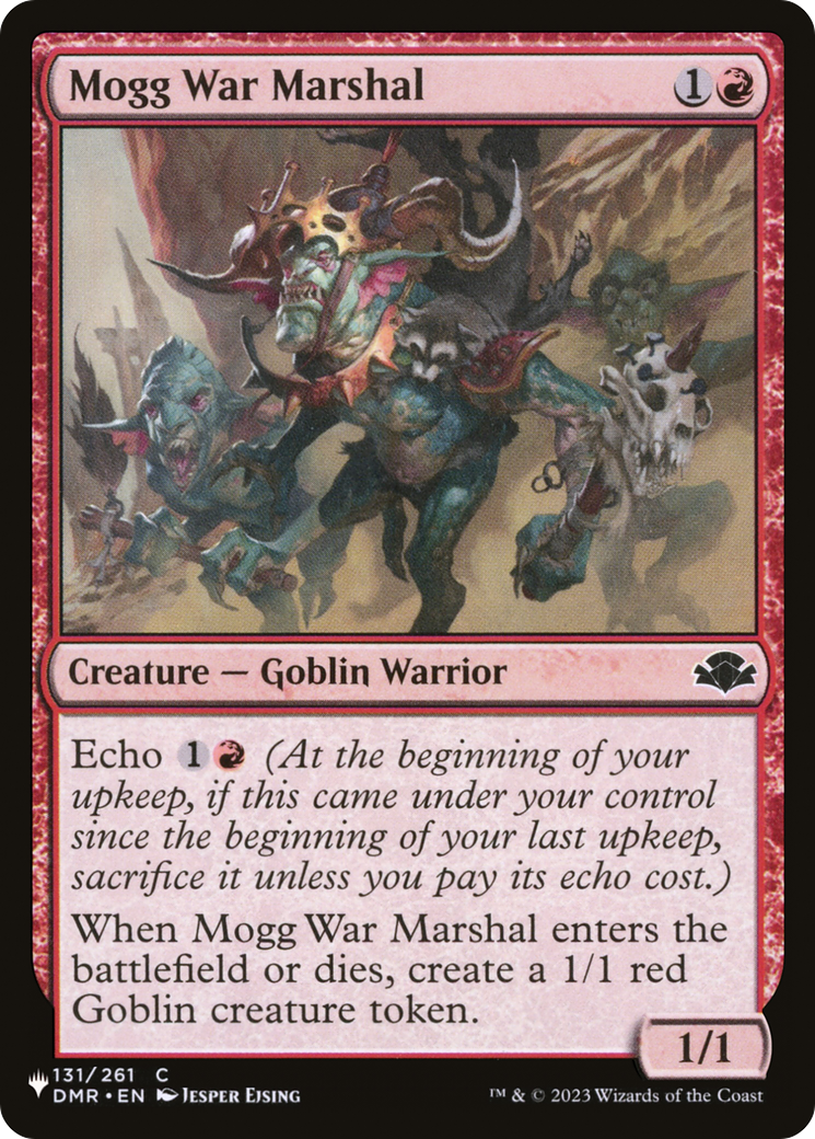 Mogg War Marshal (131) (PLST)