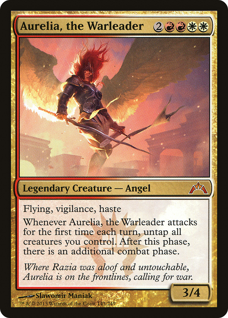 Aurelia, the Warleader - Foil