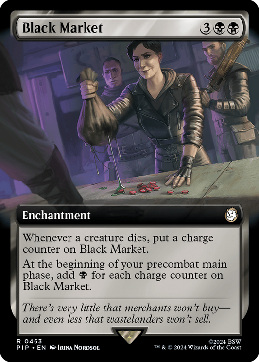 Black Market (0463) (Extended Art) - Foil