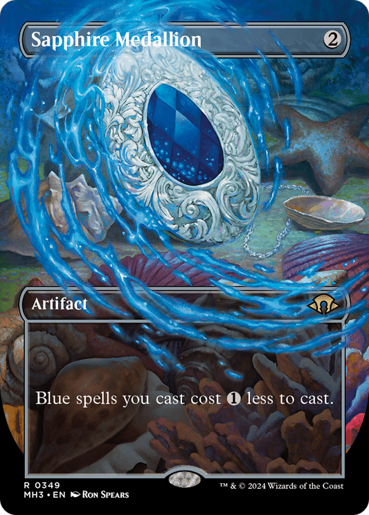 Sapphire Medallion (0349) (Borderless)
