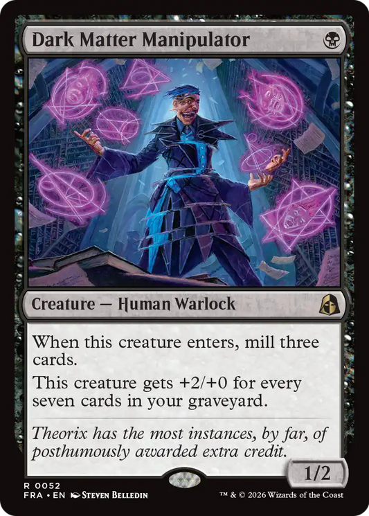 Dark Matter Manipulator (FRA) - Foil
